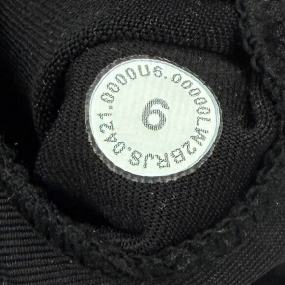 LULULEMON Ebb to Street C/D Cup Size 6 Black - Picture 5 of 5